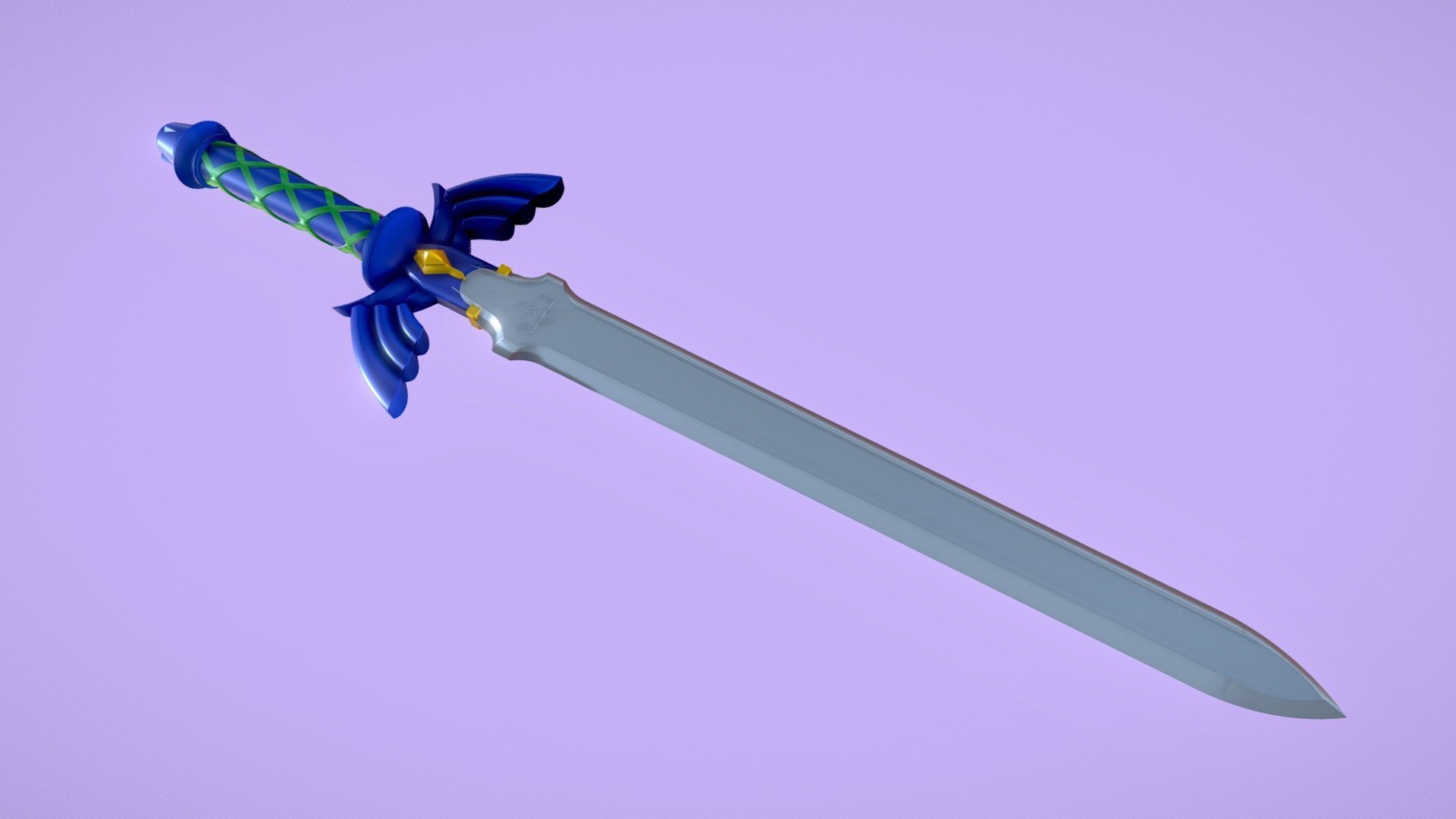Master Sword — Sketchfab embed 3D viewer