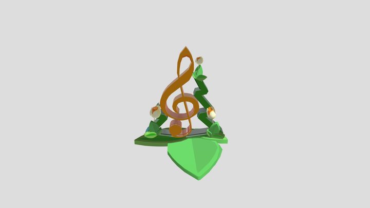лого 3Д 3D Model
