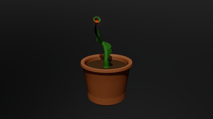 Dangerous Plant 3D Model