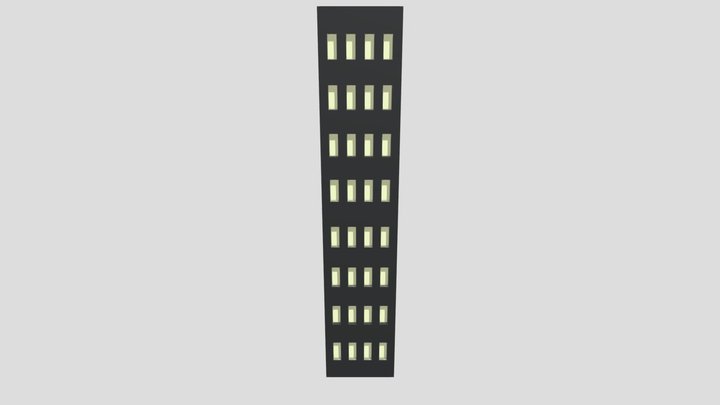 Tall building 2 3D Model