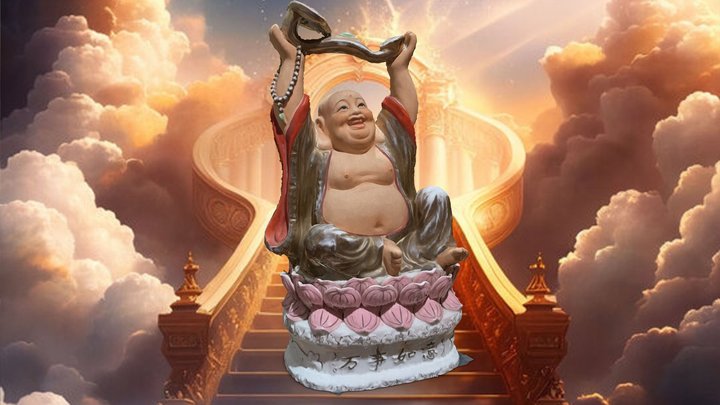 Chinese god 3D Model