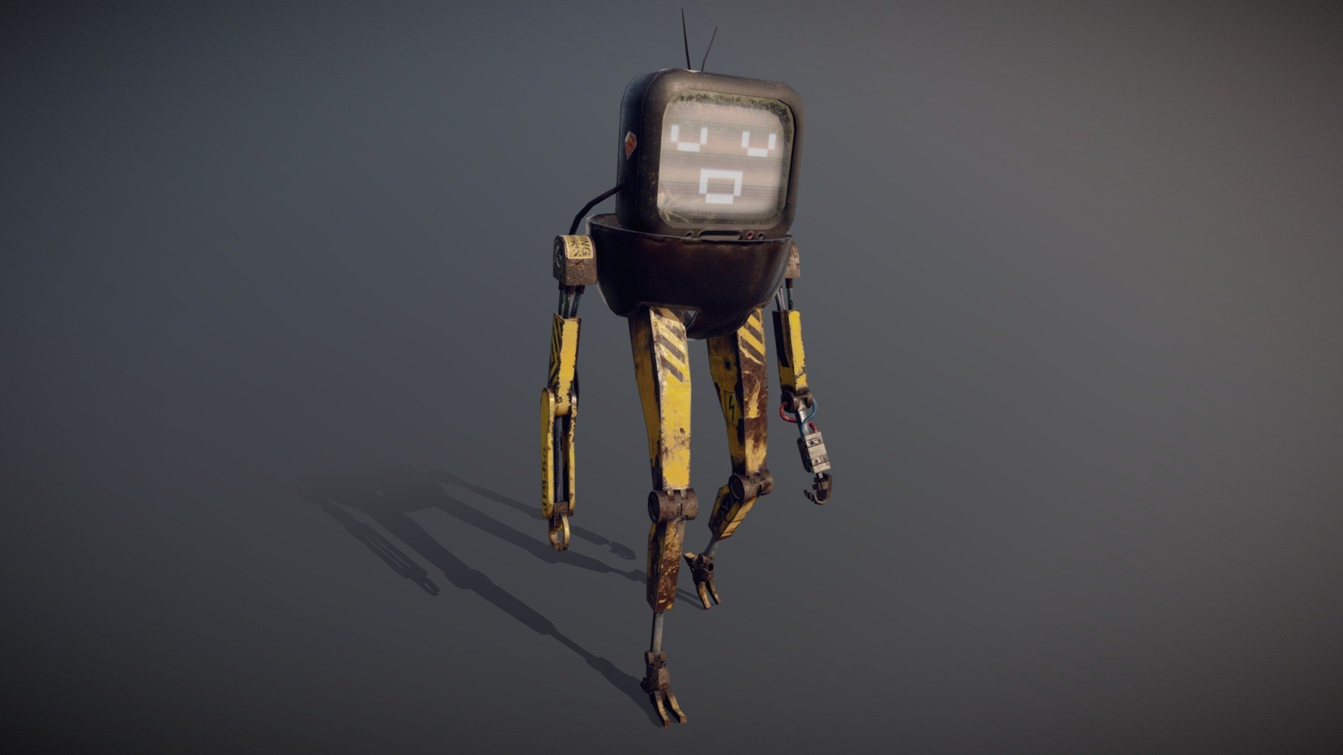 J1M-B0 - Jimmy Jones' Delivery Bot - 3D model by mew_3D [84e206e ...