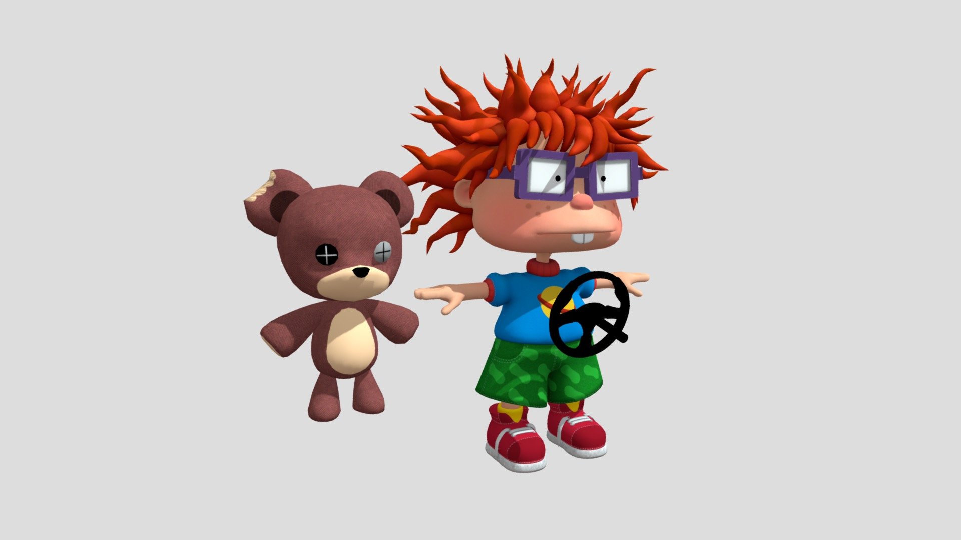 Nickelodeon Kart Racers 3 - Chuckie - Download Free 3D model by SMF ...
