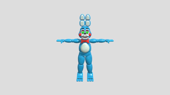 Fnaf AR Toy Bonnie 3D Model