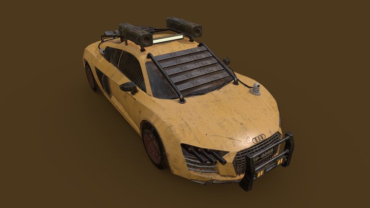 Apocalypse Car 3D Model