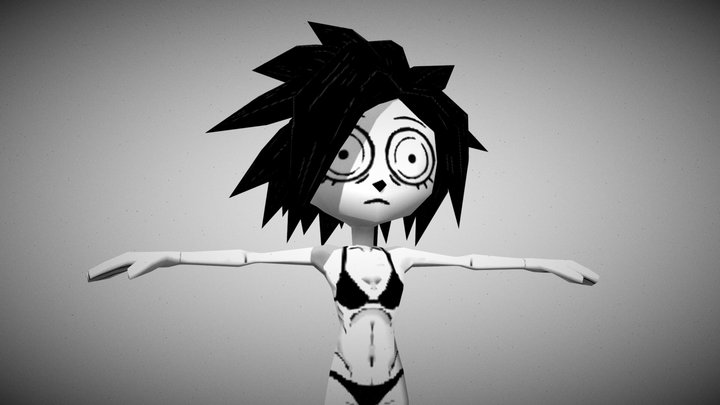 BEACH NIA (I can't sleep) 3D Model