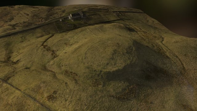 Castle Hill Iron Age Fort 3D Model