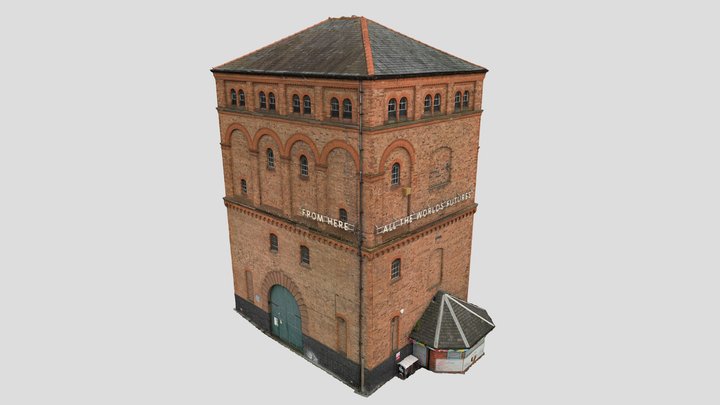 George’s Dock Pumping Station 3D Model