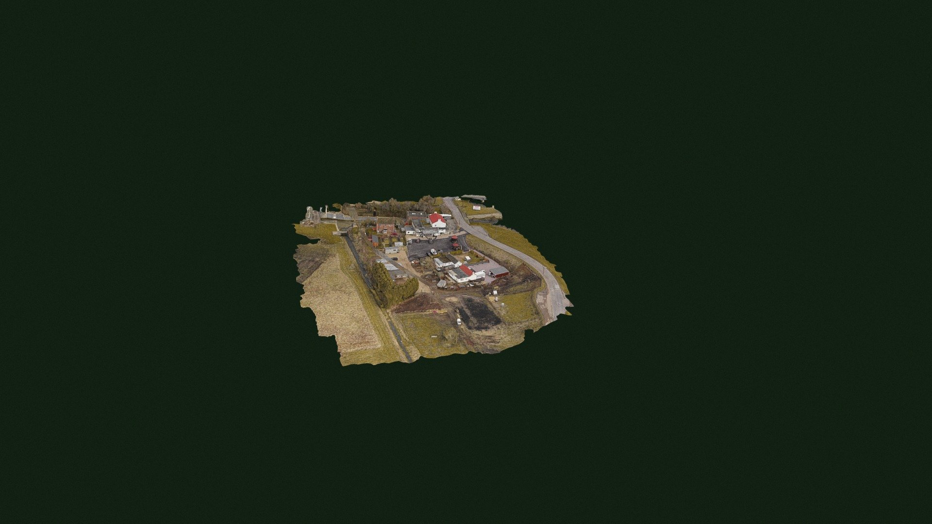 Fenland Aerial Photography 3D Example