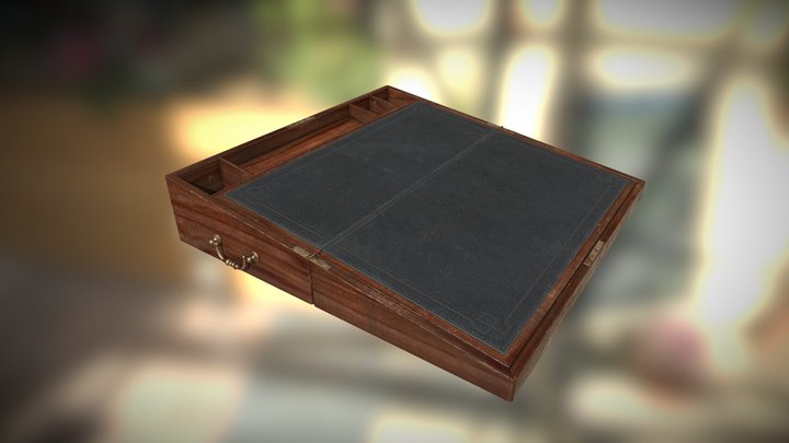 Jane Austen Writing Desk 3D Model