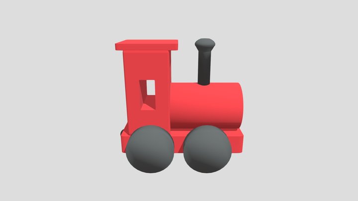 toy train 3D Model