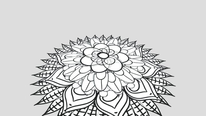Flower mantra -Day 17 3D Model
