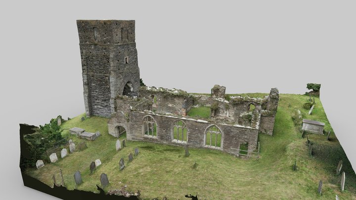 St Andrew's Church South Huish – Kostenloses 3D-Modell STL