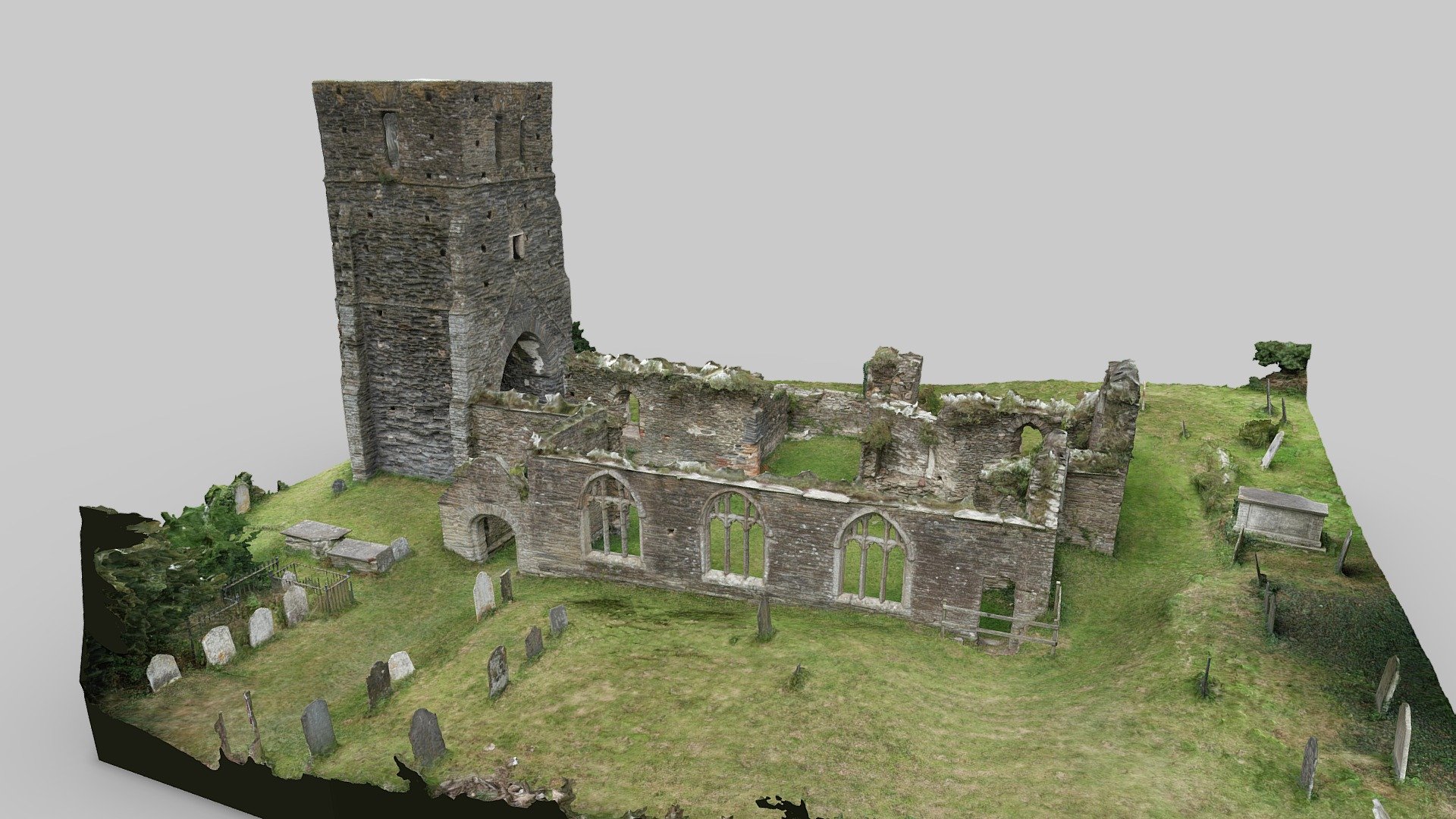 St Andrew's Church South Huish Download Free 3D model by artfletch
