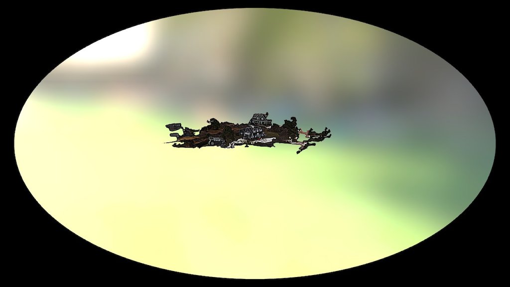 188 Cliff New Simplified 3d Mesh