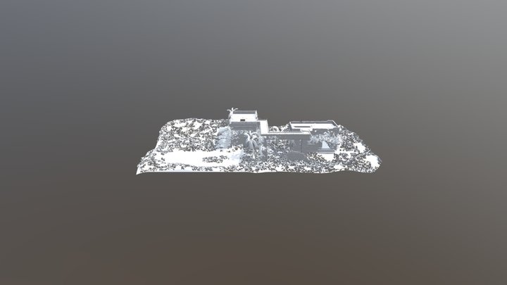 Temple 3D Model