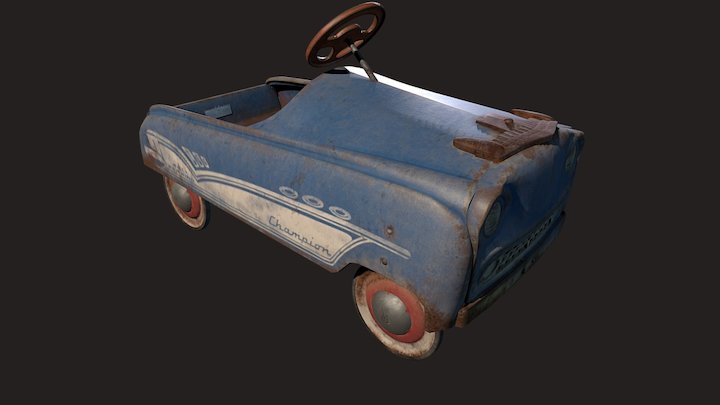 Pedal Car 3D Model