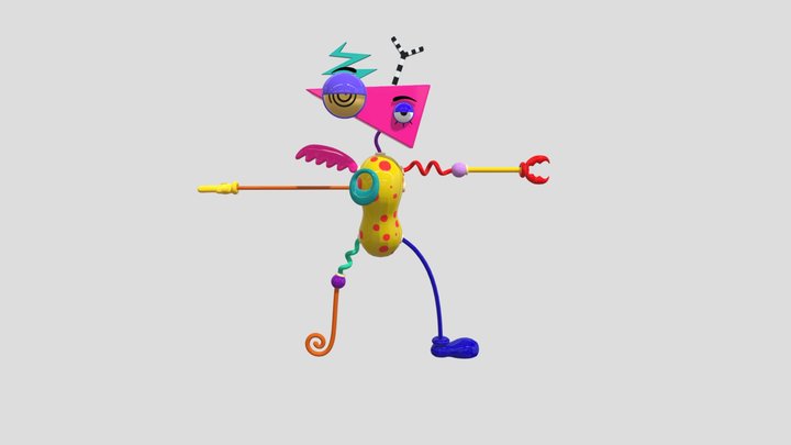 Zooble 3D Model