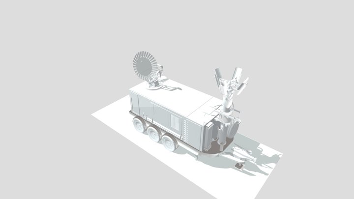 Comunication vehicle 3D Model
