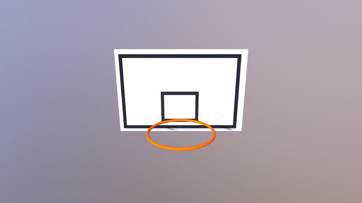 Basketball Hoop 3D Model