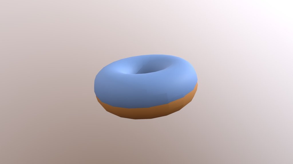 Donut Blue