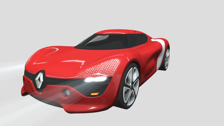 renault dezir – Gratis 3D-model STL