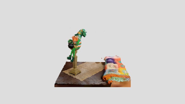 St. Paddy's Day Gnome 3D Model