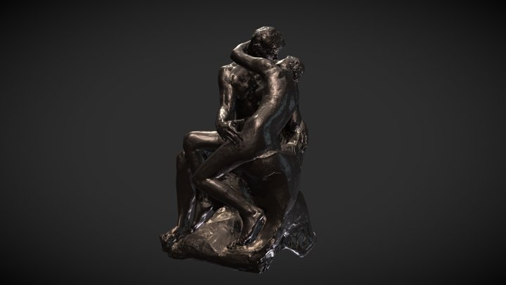 Le Baiser 3D Model