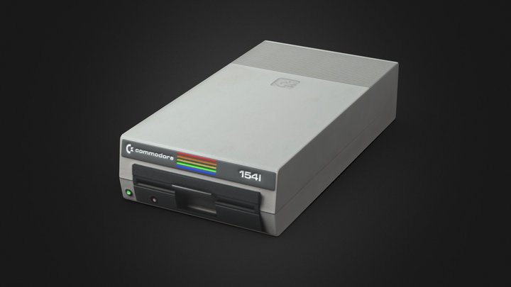 Commodore 1541 3D Model