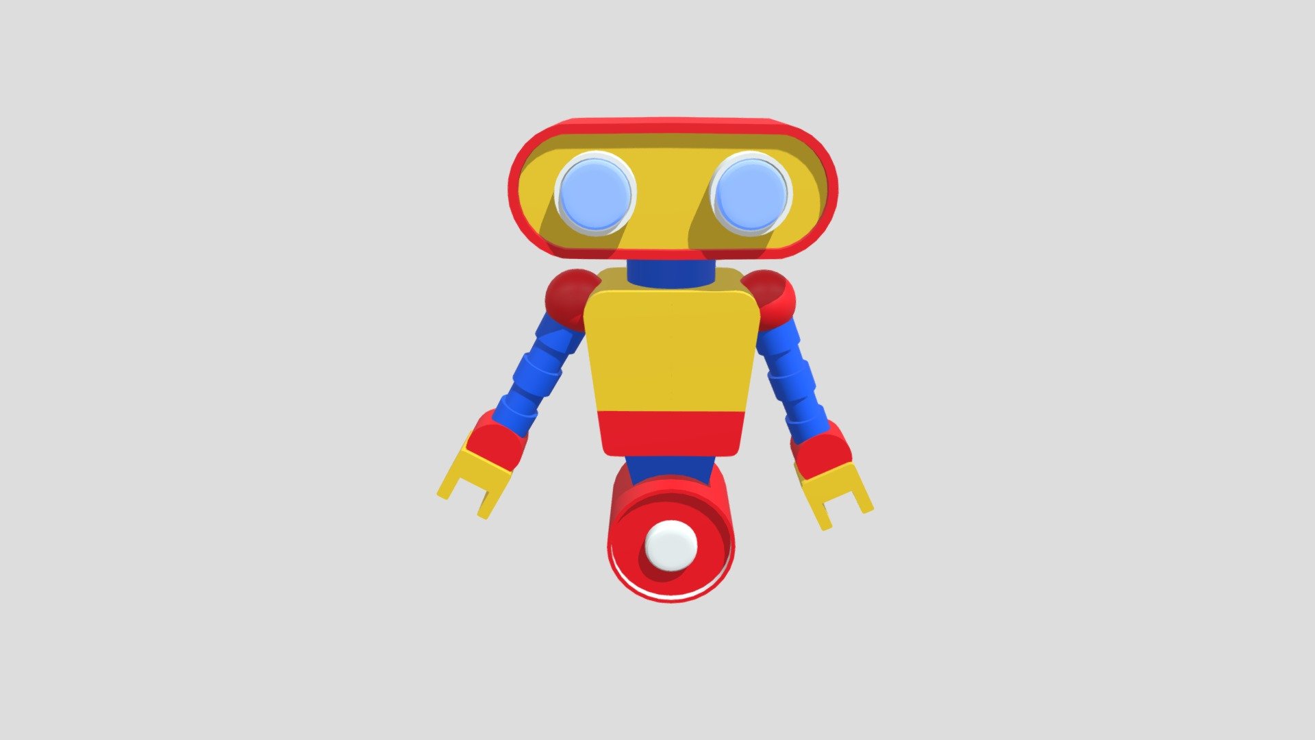 Robot simple - Download Free 3D model by lamdadomar18 [84ead7a] - Sketchfab