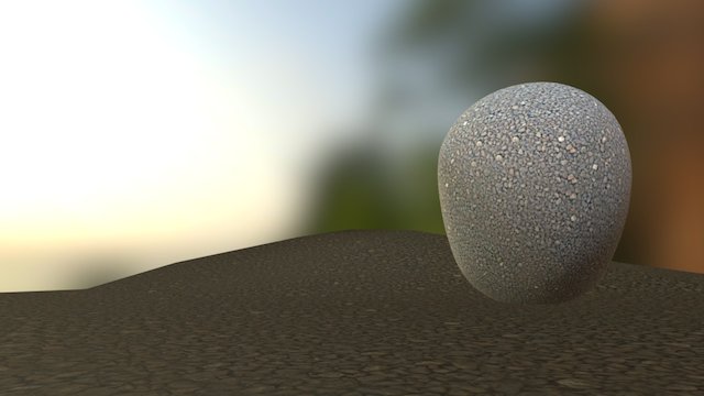 My first selfmade texture 3D Model