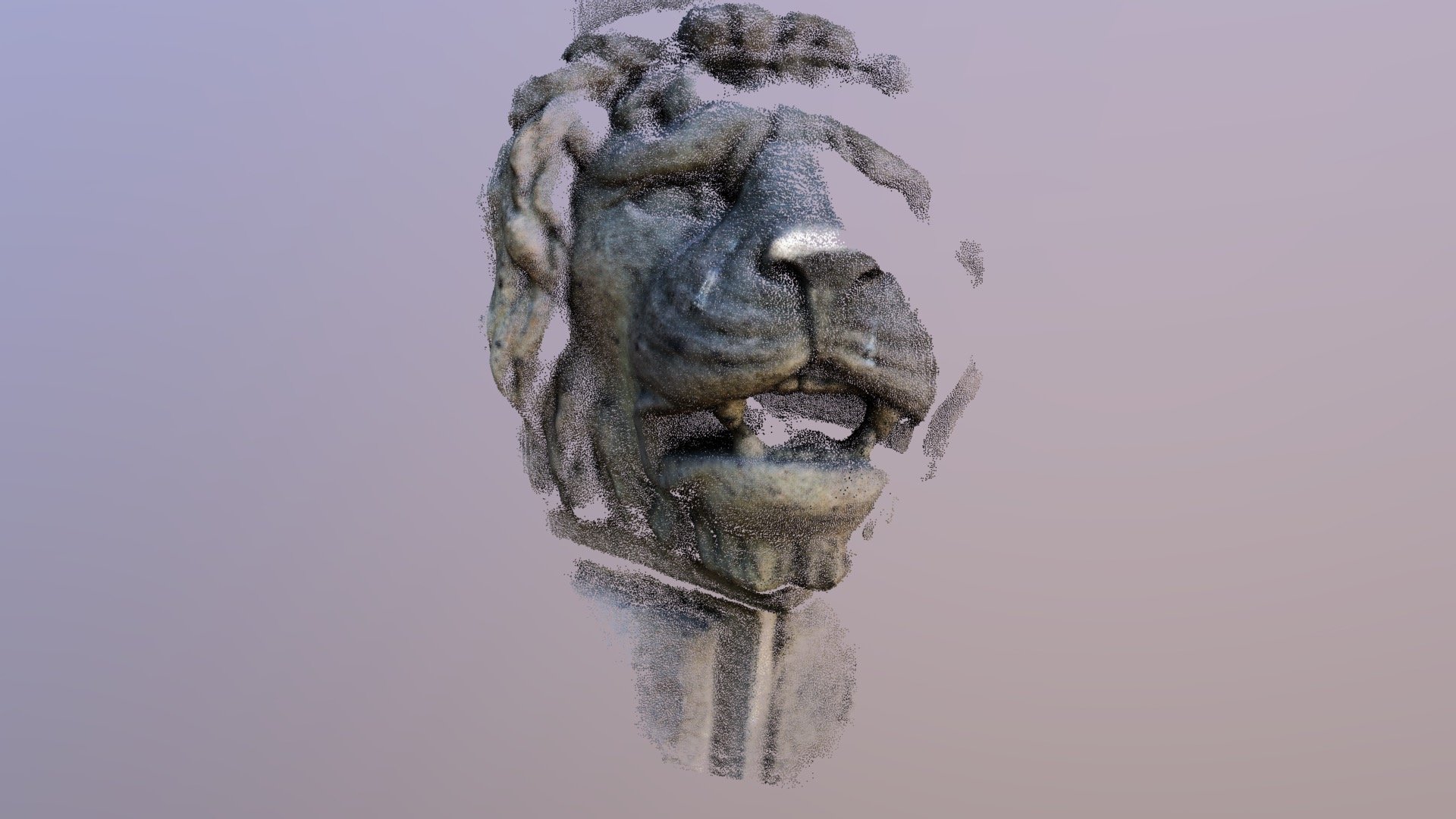 POINTCLOUD / Town Hall Lion