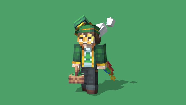 St Patricks Day Cosmetic Concepts 3D Model