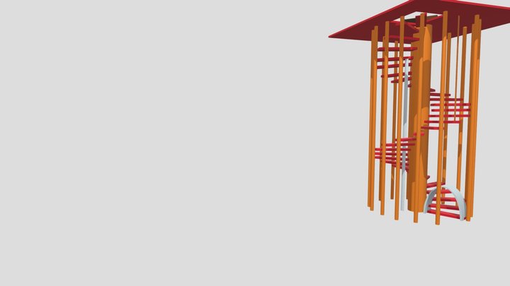 Scala E Piano 2 3D Model