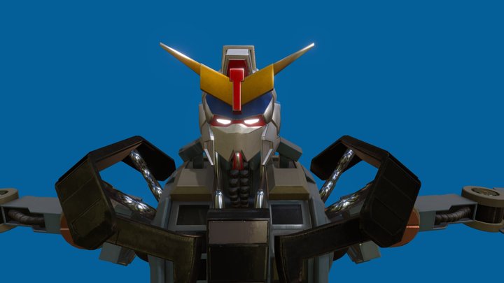 Gundam Barbatos Inner Frame 3D Model