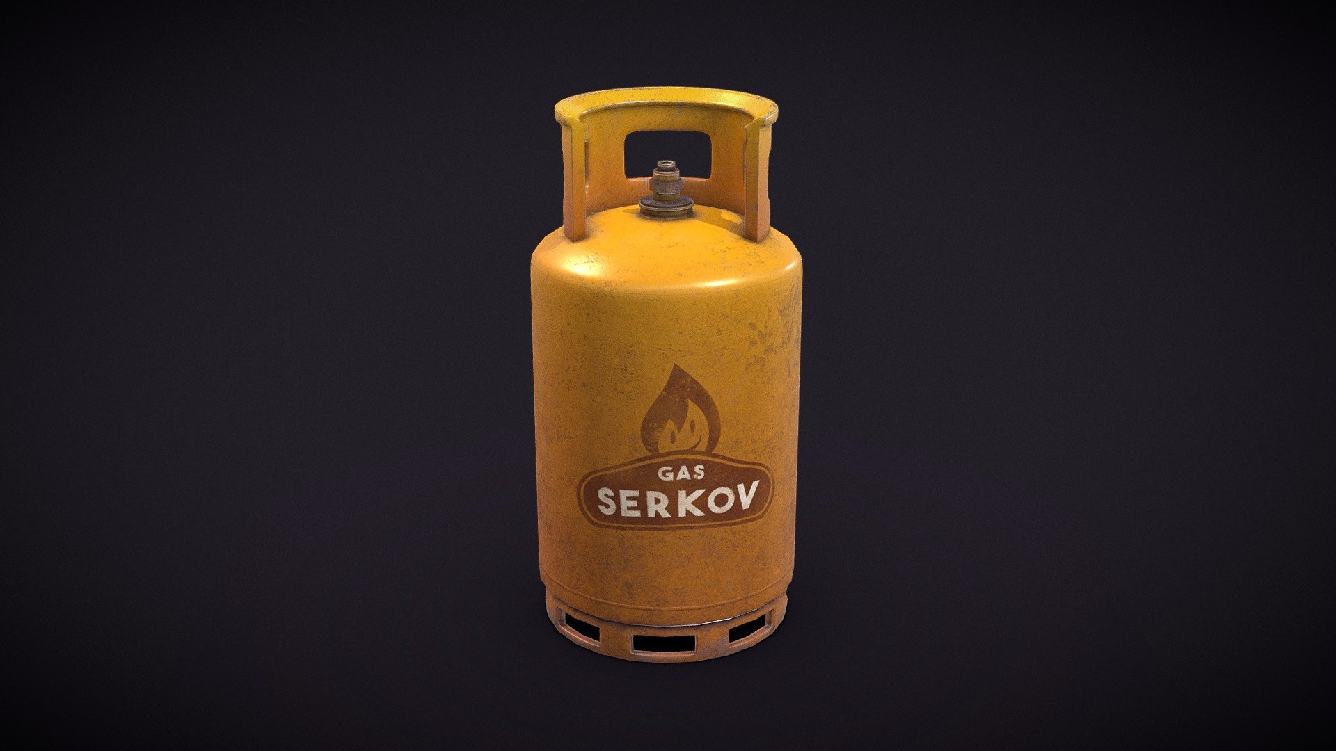 Gas Cylinder | GAME ASSET | Agustin Honnun
