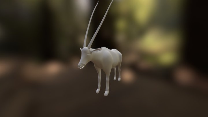 Oryx 3D Model