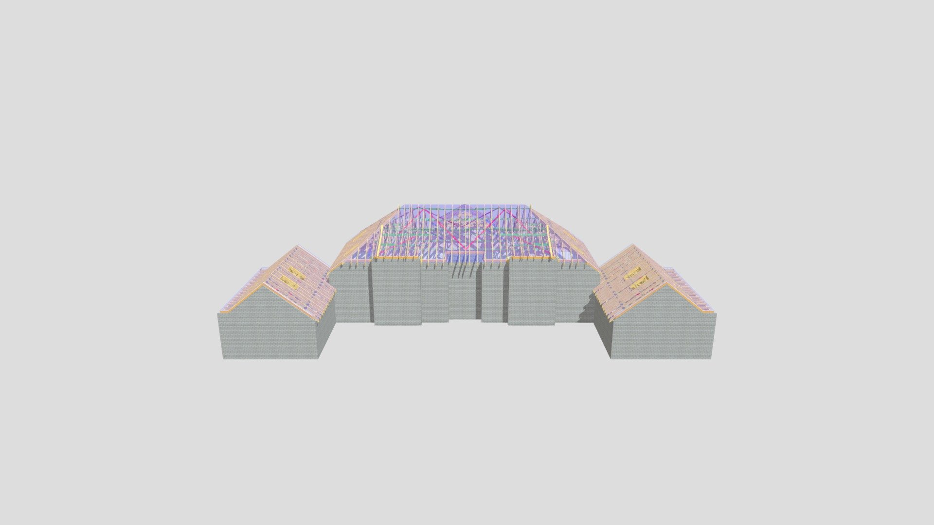 P12523K, Plot 3 Roof Layout