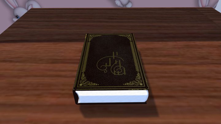 Book 3D Model