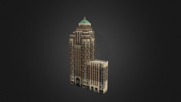 Marine building - Vancouver, Canada 3D Model