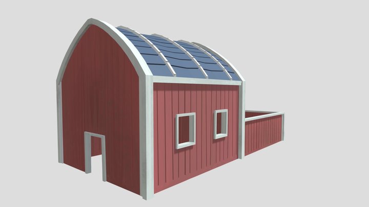 Barn 3D Model