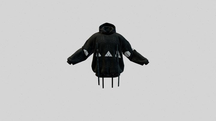Oversized-sweater By SpeedyArt Studio 3D Model
