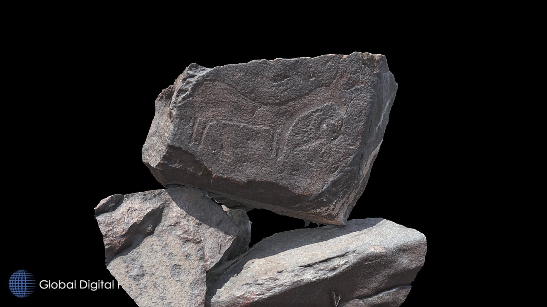 Petroglyph G26, Khatm Al Melaha, Kalba, Sharjah