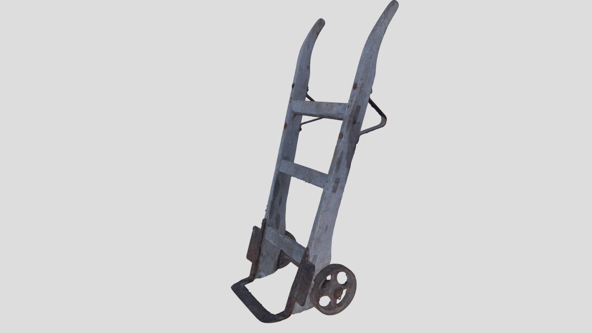 Old Two Wheel Trolley - Download Free 3D model by JOY VISION (@joy ...