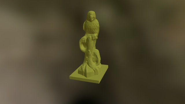 Попугай 3D Model
