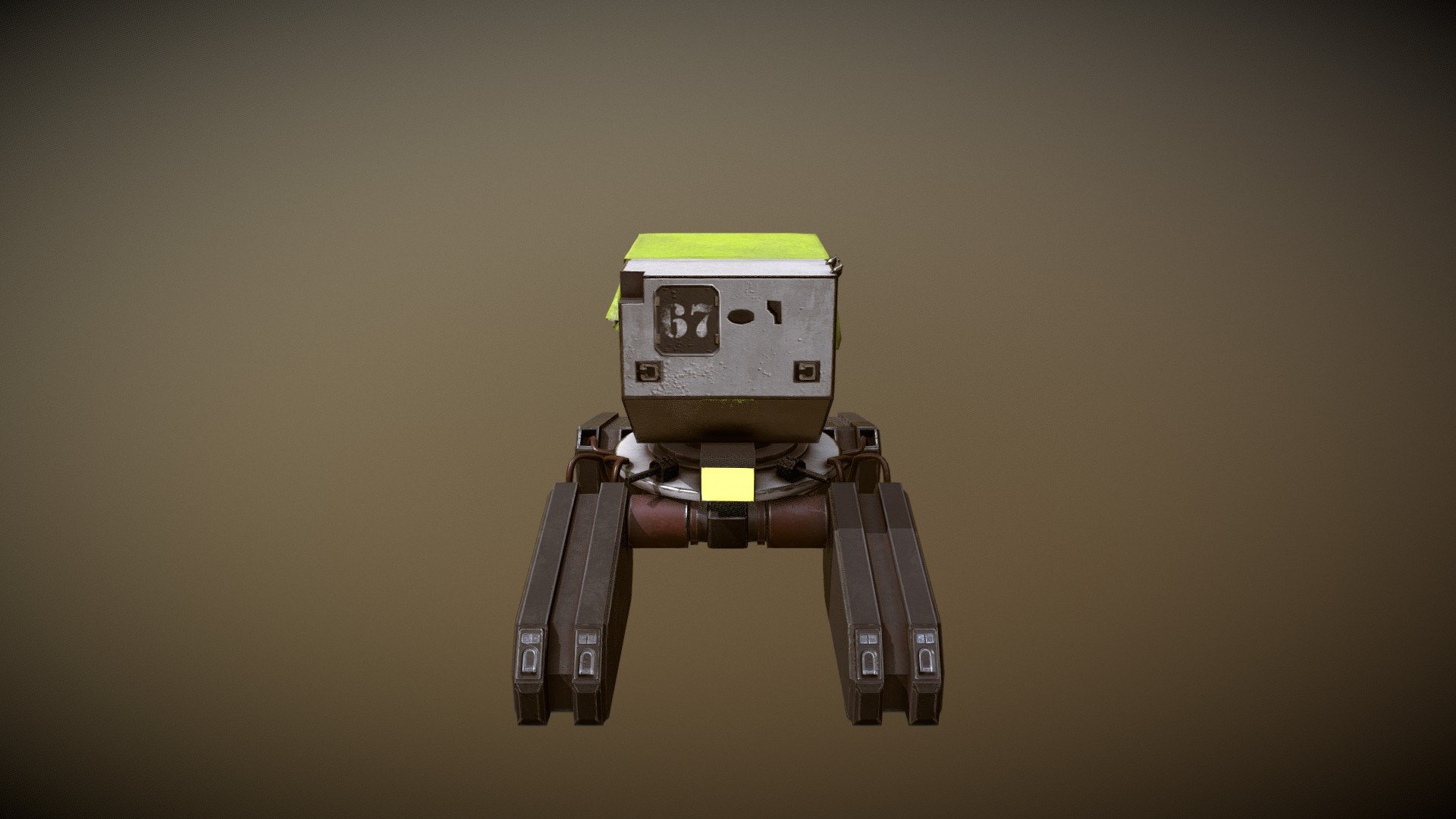 SCI FI tank - 3D model by hawkeyebit [84f4c10] - Sketchfab