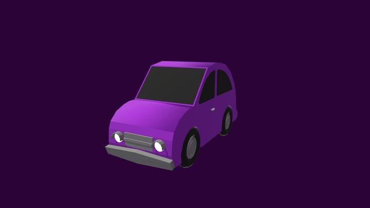 Car - Low-Poly 3D Model