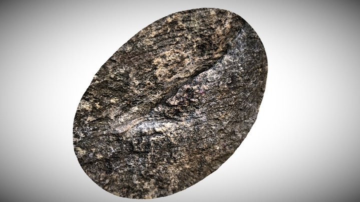 Lindfield Rocks - The Blank Wall - Balancy ledge 3D Model