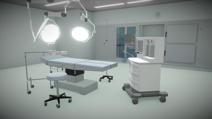 operating room 3D Model