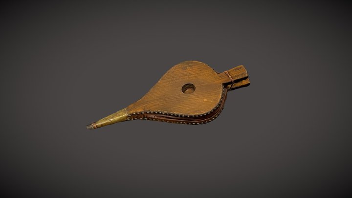Cuphat107w - Bellows 3D Model